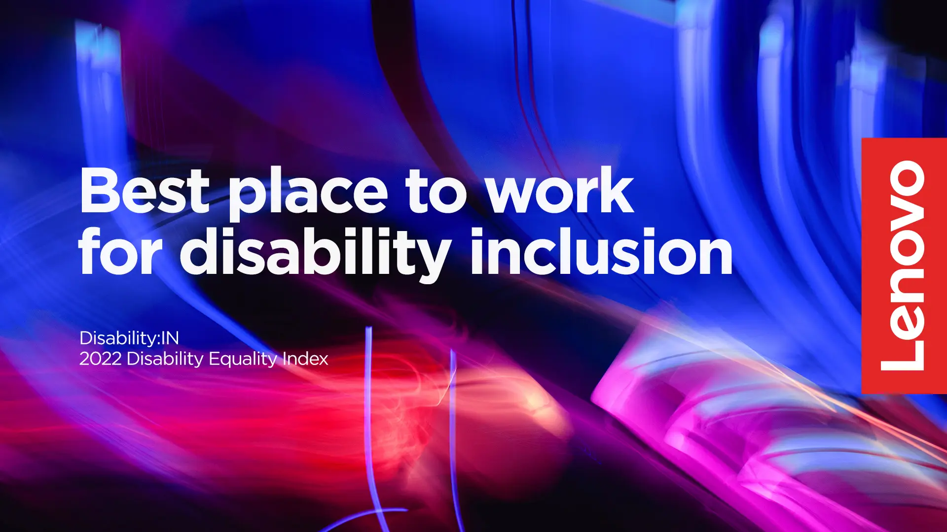 Lenovo nominata miglior posto di lavoro per l'inclusione delle disabilità
